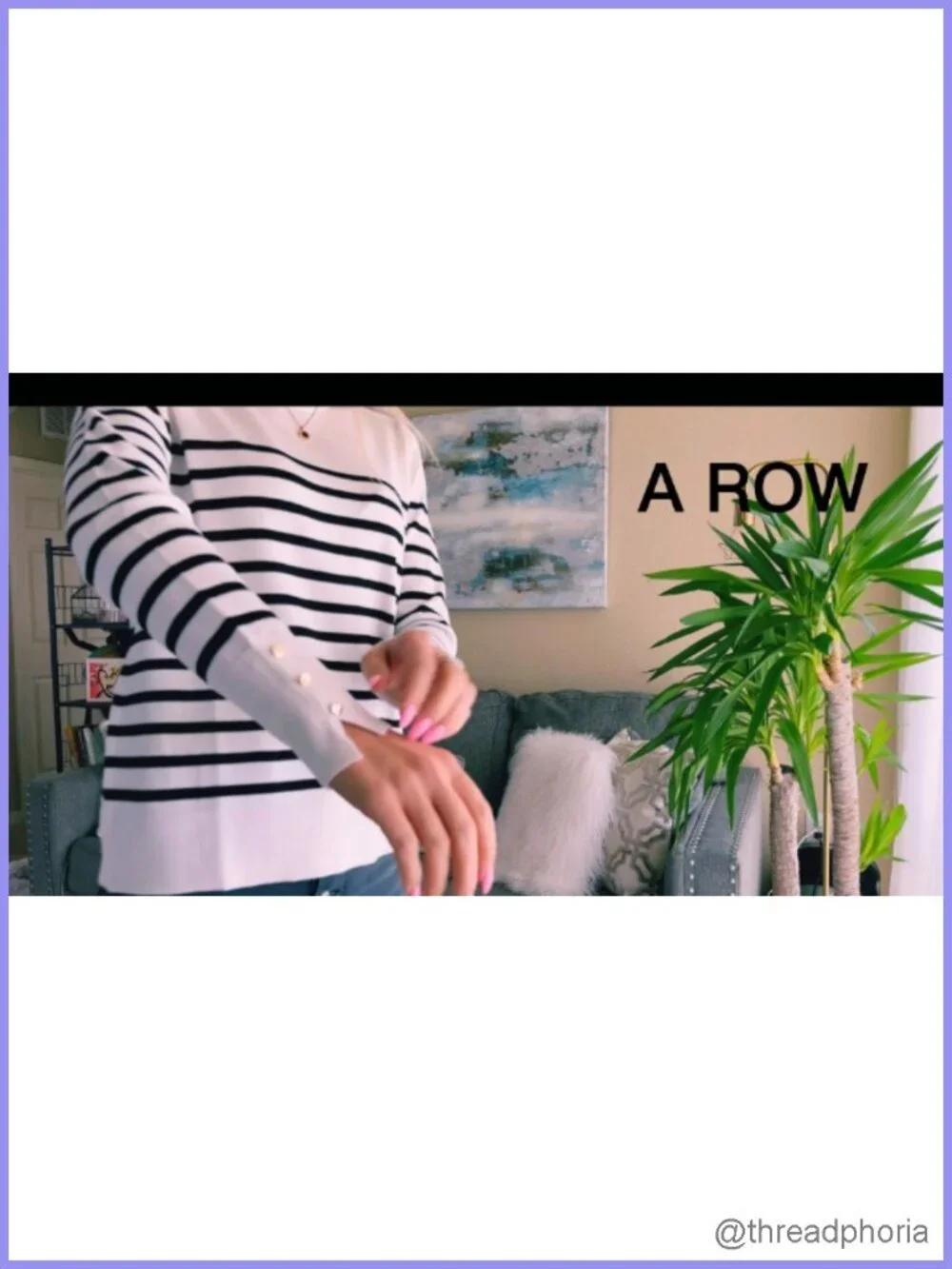 Women's Classic Crewneck Sweater with Buttoned Cuff - Lightweight Knit Pullover